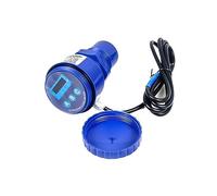 Compteur de niveau de réservoir d'eau ultrasonique, gamme 5M 4-20Ma, capteur de niveau ultrasonique, débitmètre à canal ouvert Débitmètre de liquide(3 4-20mA)