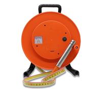 Compteur de niveau d'eau, indicateur portable de l'eau de puits, outil de mesure des eaux souterraines, sonde en acier inoxydable, capacité de profondeur de 50 m