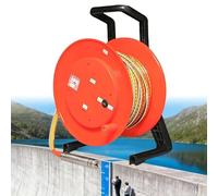 Compteur de niveau d'eau pour puits profonds avec sonde en acier inoxydable, outils de mesure des eaux souterraines pour réparation de puits d'eau, voyant lumineux, affichage de crête 25 mm-150 m