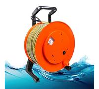 Compteur de niveau d'eau pour puits profonds, outil de mesure portable de forage, sonde en acier inoxydable, témoin lumineux, affichage de pointe, plage de mesure