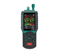 Compteur de particules précis avec capteurs de haute sensibilité pour un air précis dans divers environnements. Outil environnemental