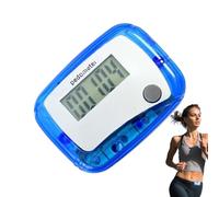 Compteur de Pas - Compteur De Pas pour Cheville - Podomètre Numérique LCD avec Objectif Quotidien pour Course Natation Randonnée Voyage Sports Extérieur Aventure Senior