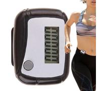 Compteur de pas - Moniteur numérique LCD | Petit compteur de fitness | Pour le , la course, le jogging, la marche, la randonnée, le parc, la gym, le w nd, les hommes et les femmes