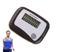 Compteur de pas numérique LCD - Podomètre - Appareil de marche - Moniteur de fitness portable - Activité quotidienne en plein air - Aventures de voyage - Randonnée - Natation - Seniors - Entraînements