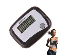 Compteur De Pas pour Les Personnes Âgées Compteur de Pas Numérique Portable | Podomètre 3D Pour La Randonnée, Le Sac À Dos, La Course, L'Entraînement, Et Le