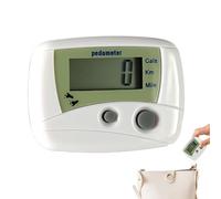 Compteur De Pas pour Marche - Podomètre Numérique LCD | Traqueur D'Activité Sportive | Mini Appareil Mesure avec Précision Pas, Distance, Calories, avec Usage pour Sport Extérieur, Randonnée, Course,