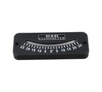 Compteur de pente de danger d'avalanche avec inclinomètre de sentier et localisateur de pente talon, matériau ABS, outil de mesure marin portable pour une utilisation en extérieur (10-0-10 (25-0-25)