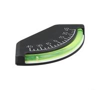 Compteur de pente horizontal compact - Instrument de mesure pour voiture et marine - Inclinaison de 45 à 45 degrés - Mécanisme à bille en laiton stable