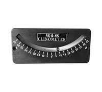 Compteur de pente Inclinomètre - Mini indicateur de pente monté sur véhicule avec corps invisible, guide d'angle de lecture claire pour voiture, ski, planche à neige, pistes | pour la De