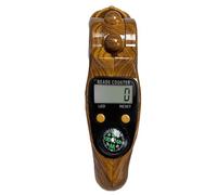 Compteur de perles numérique portable - Traqueur de prière avec boussole - Outil de méditation rotatif pour la relaxation, la pleine conscience et la mise au point active des doigts, 1 ou 3 pièces