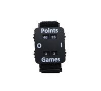 Compteur de poignet pour un jeu amical, Black | Leçons, accessoire de comptage manuel avec affichage des chiffres lisible, sangle