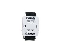 Compteur de poignet pour un jeu amical, White | Leçons, accessoire de comptage manuel avec affichage des chiffres lisible, sangle