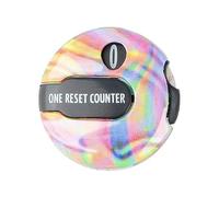 Compteur de points de golf, mini compteur de coups de golf portable avec clip de réinitialisation tactile pour jeu de golf