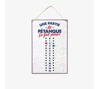 Compteur De Points Pétanque Stc Sas Compteur Points Petanque Club Blanc Unique