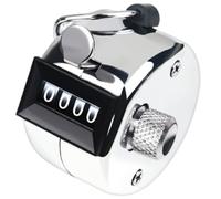 Compteur de presse manuel facile à transporter pour inventaire sportif et durabilité Construction en métal Petit compteur à main