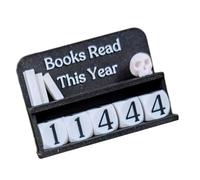 Compteur de progrès de lecture manuel pour visualiser les objectifs de lecture et maintenir la motivation à long terme Compteur de progrès de lecture