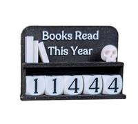 Compteur de progrès pratique pour la lecture, décoration avec matériaux ABS et compteur de progrès de lecture manuelle sans effort