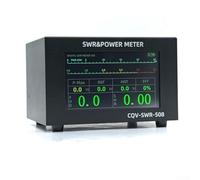 Compteur de puissance numérique VSWR 200 W avec écran couleur IPS de 4,3", 1,8-54 MHz SWR mètre pour amateur, puissance avant/réfléchie et efficacité Disp