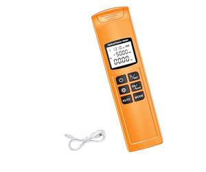 Compteur de puissance optique à fibre optique ABS avec mode valeur relative et écran rétroéclairé pour conditions de faible luminosité