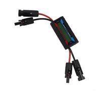 Compteur de puissance pour avion 200 A avec écran LCD rétroéclairé 16 x 2 pour mesure de sortie de panneau solaire, modèle RC, consommation de courant et suivi de décharge de batterie (200 A)