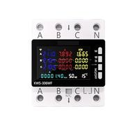 Compteur de puissance triphasé à 4 fils, voltmètre à vie AC85-290V, compteur numérique sur Rail, interrupteur de Protection contre les surtensions