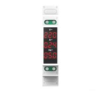 Compteur de puissance triphasé, affichage numérique LED, indicateur de jauge modulaire, détecteur de tension et de courant pour moniteur de panneau électrique industriel