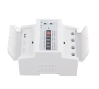 Compteur de Rail LCD monophasé 4P, compteur électronique KWh sur Rail Din 220V numérique 1 Phase 2 fils 4P Din (20(80) A)