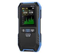 Compteur de rayonnement électromagnétique avec mode courbé - Détecteurs de fréquence radio - Champ électromagnétique rechargeable pour specteurs domestiques - Lecteur d'électromagnétisme rechargeable