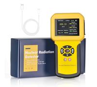 Compteur de rayonnement nucléaire Geiger - Détecteur radioactif BTMETER - Détecte les rayons X bêta gamma - Niveau CPM - Avec alarme - Dosimètre de rayonnement portable - Écran LCD - BT-886A