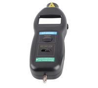 Compteur de régime HaloVerde avec double plage 0,5 à 19999/2,5 à 99999 tr/min/mesure de haute précision pour la vitesse linéaire et la vitesse de rotation dans l'entretien