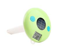 Compteur de salinité d'eau solaire léger avec température pour la recherche en aquaculture en plein air et les études environnementales, température de salinité portable