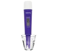 Compteur de salinité pour le choix de l'eau 0-19,99 PPT Mesure de la teneur en sel avec capuchon de protection de 0 °C à 50 °C - Idéal pour les aquariums, l'analyse de la soupe d'eau de mer