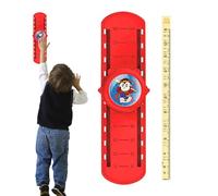 Compteur de saut tactile en hauteur pour - Compteur de saut tactile pour - Tableau de croissance réglable en hauteur - Compteur de saut tactile pour qui entraîne la force de