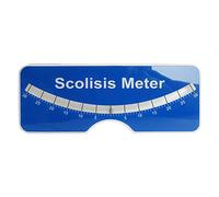 Compteur de scoliose portable 0 à 30 ° - Test de scoliose - Mesure précise des données de diagnostic de la colonne vertébrale
