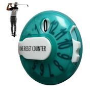 Compteur de score de golf - ABS 3 x 3 x 2 cm 4 g | Compteur de tir de golf compact | Clicker de suivi léger pour l'entraînement, les tournois et l'utilisation quotidienne des parcours