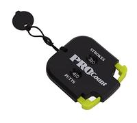 Compteur de Score de, Mini Compteur de Coups Portable, Opération Facile et Bouton de Réinitialisation, pour Gardien de Score Extérieur, Matériau ABS Durable (Noir Jaune)