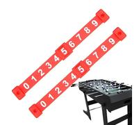 Compteur de scores - 18 cm - Ensemble de marqueurs coulissants à 10 chiffres, dispositif d'indicateur de jeu avec affichage clair | Accessoire de de jeu pour table d'arcade
