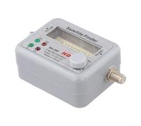 Compteur de signal numérique HD pour télé satellite avec affichage analogique directionnel LNB et tonalité audio pour optimiser la réception de l'antenne parabolique