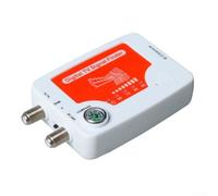 Compteur de signal TV numérique TF-02, 5 V CC alimenté par indicateur de force du signal numérique avec détection VHF/UHF 40-862 MHz, pour utilisation DVB-T Star Finder