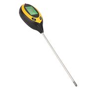 Compteur de Sol 4 en 1, Kit de Testeur de Sol avec Testeur de PH, Température, Humidité et Lumière du Sol, PH-mètre, Humidité, Test D'intensité de la Lumière du pour la