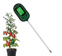 Compteur De Sol - Humidimètre Portable 5 en 1 pour | Détecteur De Sol, Hydromètre pour Petites D'intérieur, Kit De Test De Sol, Compteur d'eau pour D'intérieur À Écran LCD pour
