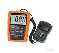 Compteur de teinte, Testeur de rayonnement d'intensité lumineuse de compteur d'énergie solaire LX107 avec boussole