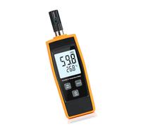 Compteur de température d ' humidité numérique avec sonde, grand écran LCD, rétroéclairage LED, maintien MIN, outil de lecture de laboratoire d ' entrepôt de serre, sonde thermo-hygromètre numérique,