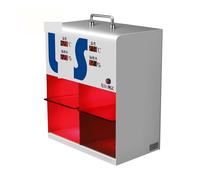 Compteur de température de teinte de fenêtre for verre isolé, effet d'isolation thermique en verre filmé avec lampe IR 150W 301