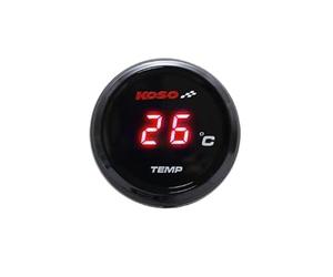 Compteur de température d'eau KOSO i-GEAR affichage rouge