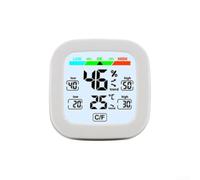 Compteur de température et d'humidité d'intérieur avec aimant pour un placement facile dans la cuisine, la salle de bain et plus encore