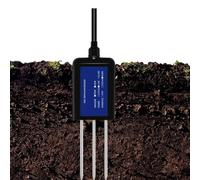 Compteur de température et d'humidité du sol avec pH, conductivité et mémoire NPK pour une analyse précise des sols agricoles et de jardinage (3 en 1)