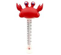 Compteur De Température | Méto De Bain Pour Animaux De Bande Dessinée | Affichage Facile Lecture Accessoire Piscine | Ga Indice De Température De L'eau Famille Chaude Famille En Plein Air