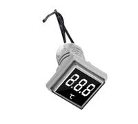 Compteur de température numérique carré 220 V 20-199 ' C avec Longue durée pour Les Applications Professionnelles et domestiques Thermomètres à Affichage Clair