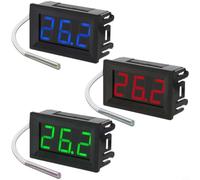 Compteur de température numérique thermocouple de type K conçu pour la surveillance continue dans les lignes de production et les environnements de test thermique (bleu)